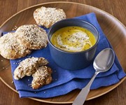 Parsnip and sesame flatbreads recipe